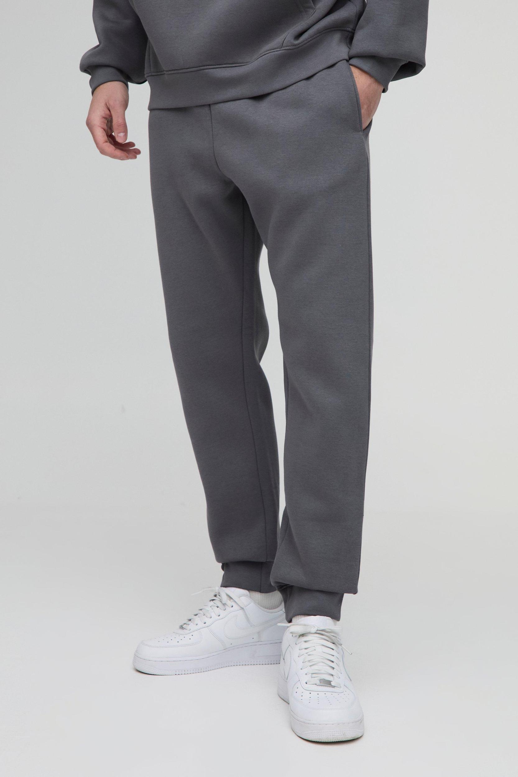 330GSM Slim Fit Basic Sweatpants | boohooMAN USA Product Image