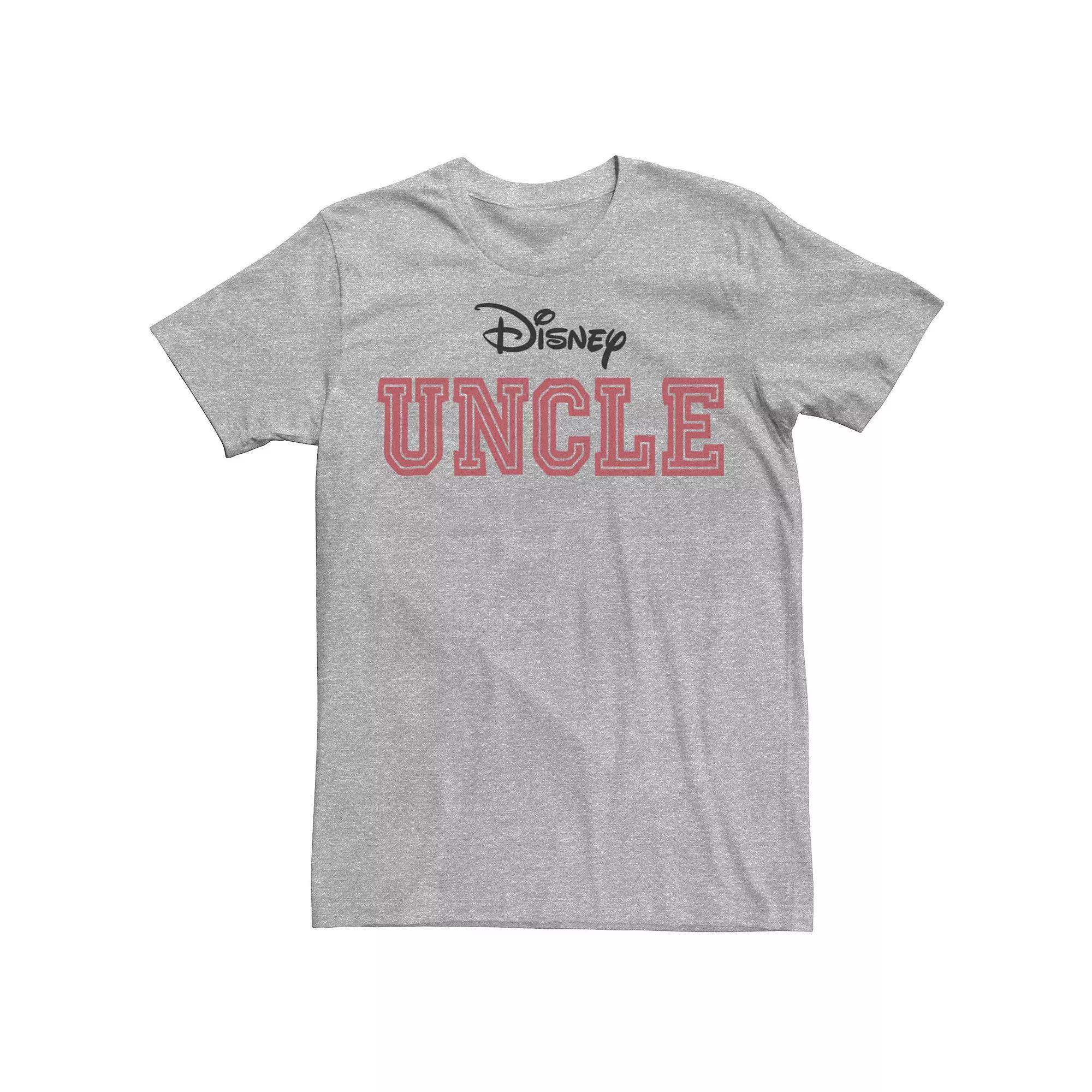 Disney Men's Uncle Tee, Size: Medium, Athletic Grey Product Image