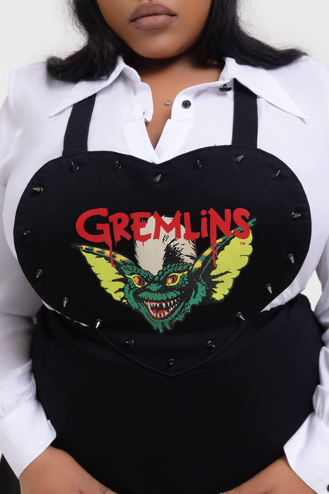 Gremlin Stripe Pinafore Dress Female Product Image