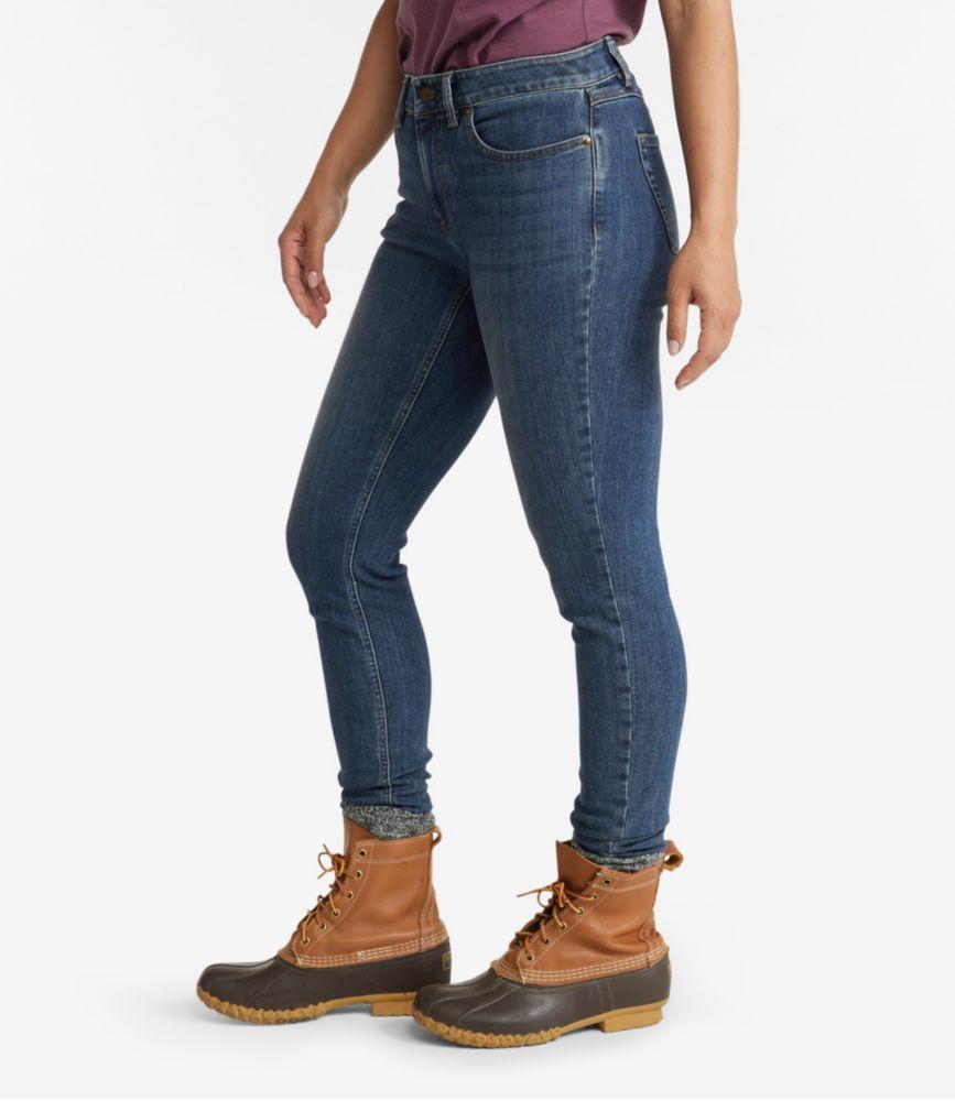 
                            Women's BeanFlex® Jeans, Mid-Rise Skinny-Leg
                         Product Image