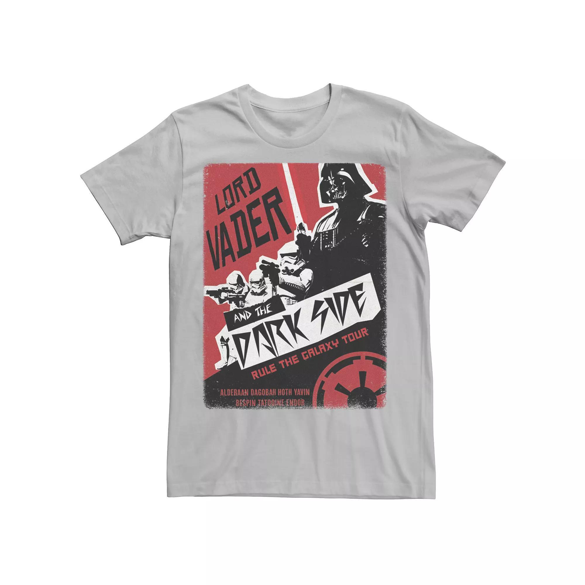 Men's Star Wars Lord Vader Poster Tee, Size: XL, White Product Image