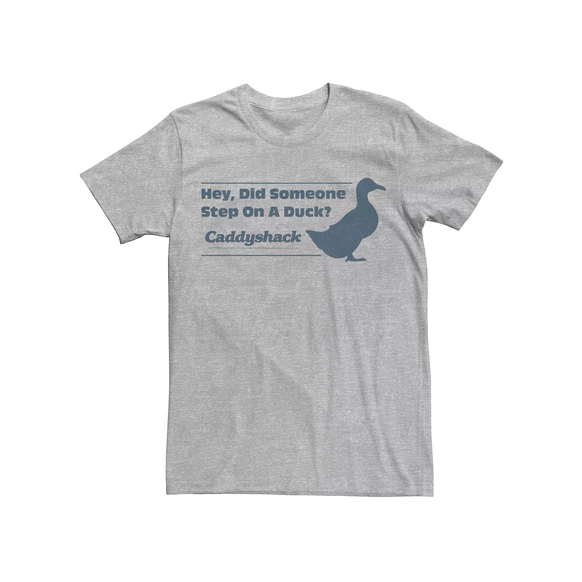 Men's Caddyshack "Hey, Did Someone Step On A Duck?" Quote Tee, Size: 3XL, Athletic Grey Product Image