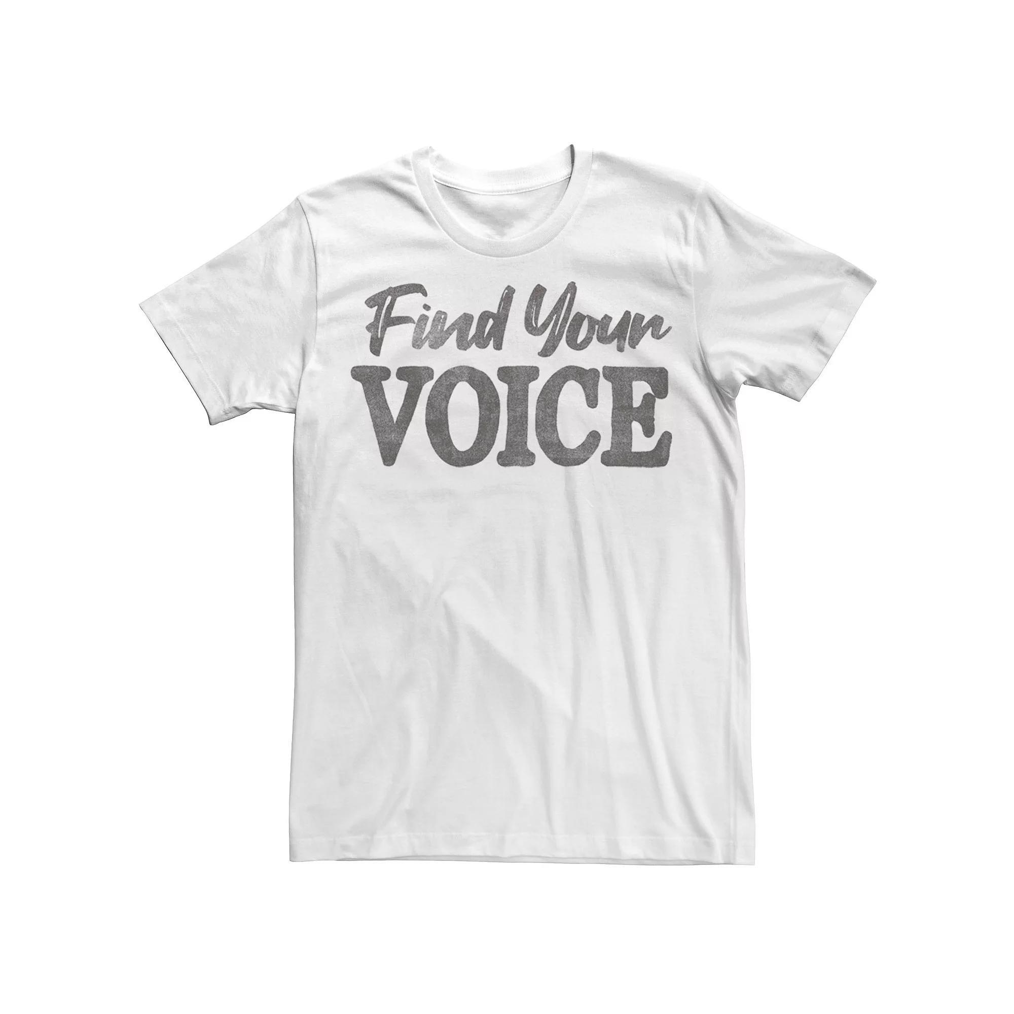 Men's Fifth Sun Find Your Voice Tee, Size: XL, White Product Image