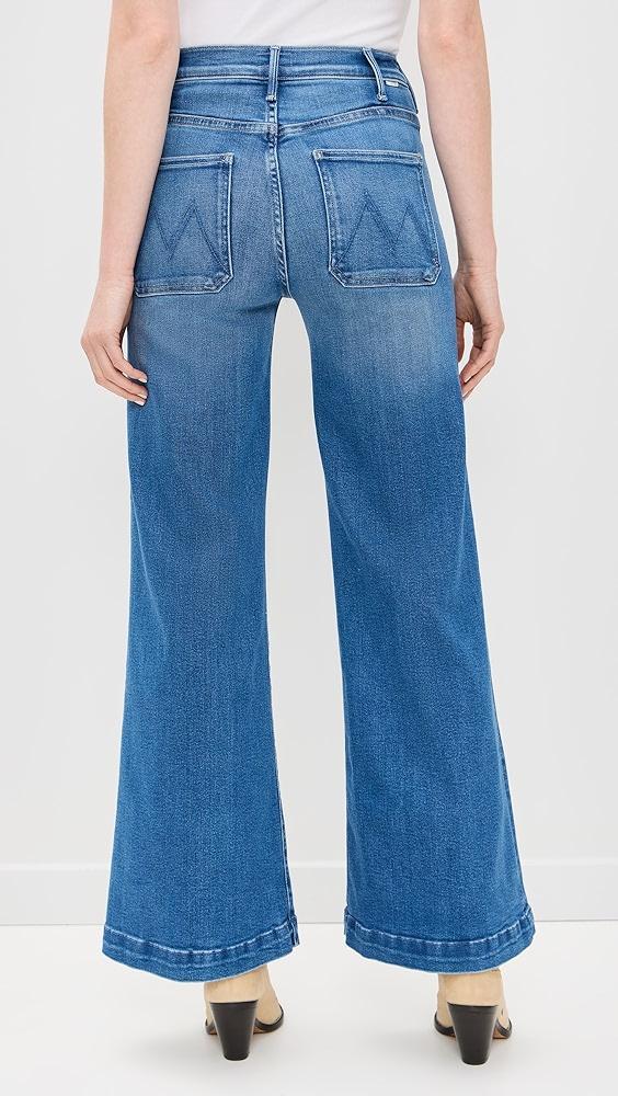 MOTHER Hustler Roller Patch Pocket Sneak Jeans | Shopbop Product Image