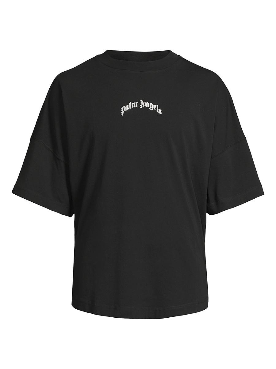 Mens Back-Curved Logo T-Shirt Product Image