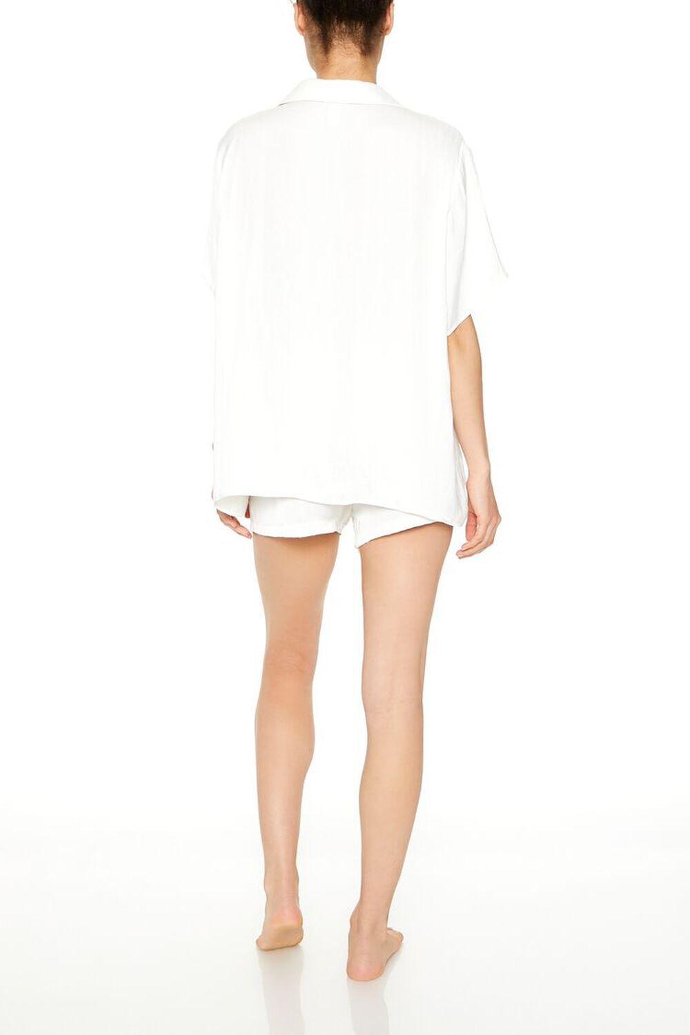 Satin Boxer Pajama Shorts | Forever 21 Product Image