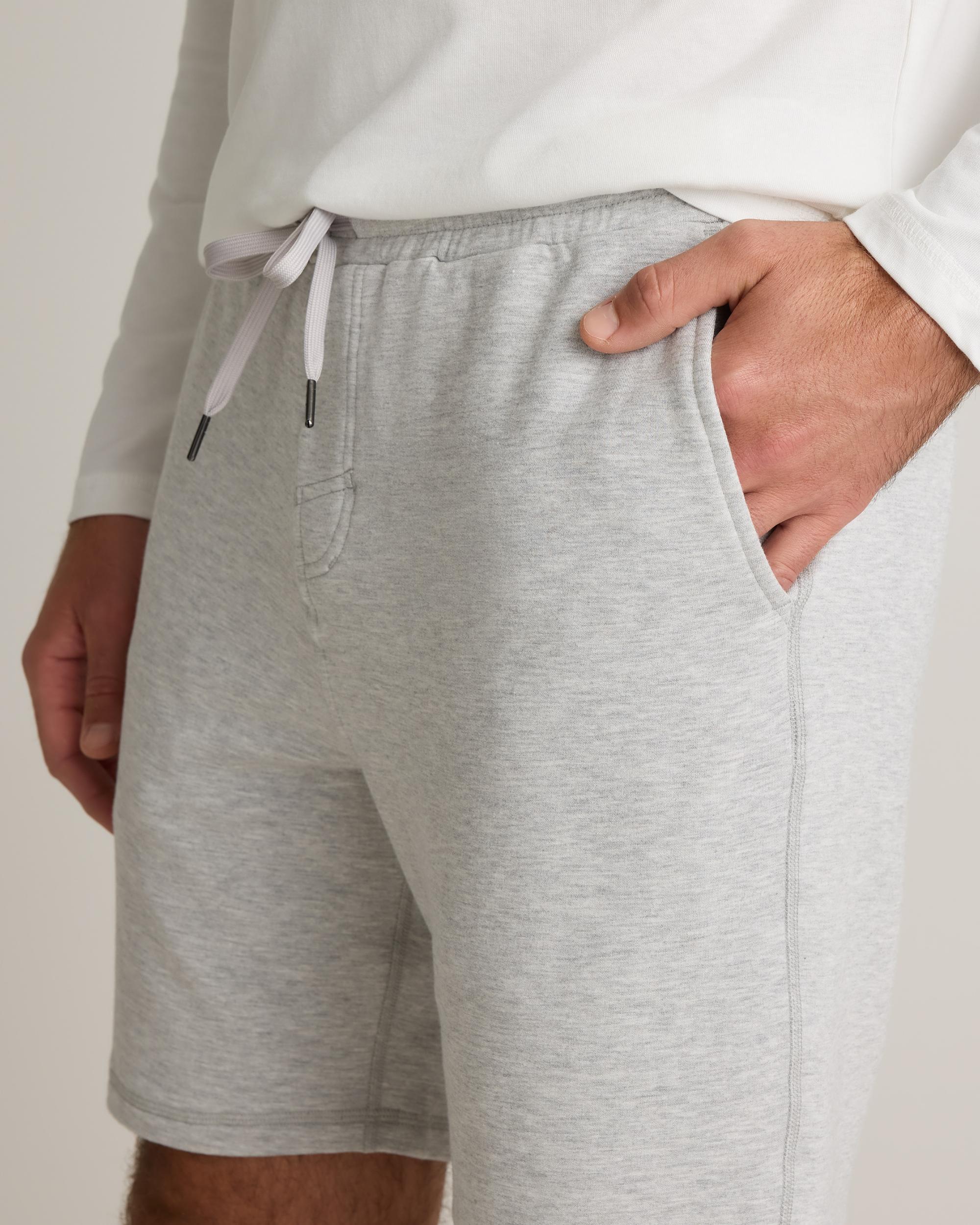 Quince | Men's Supersoft Fleece 7.5" Sweatshort Lenzing Modal Product Image
