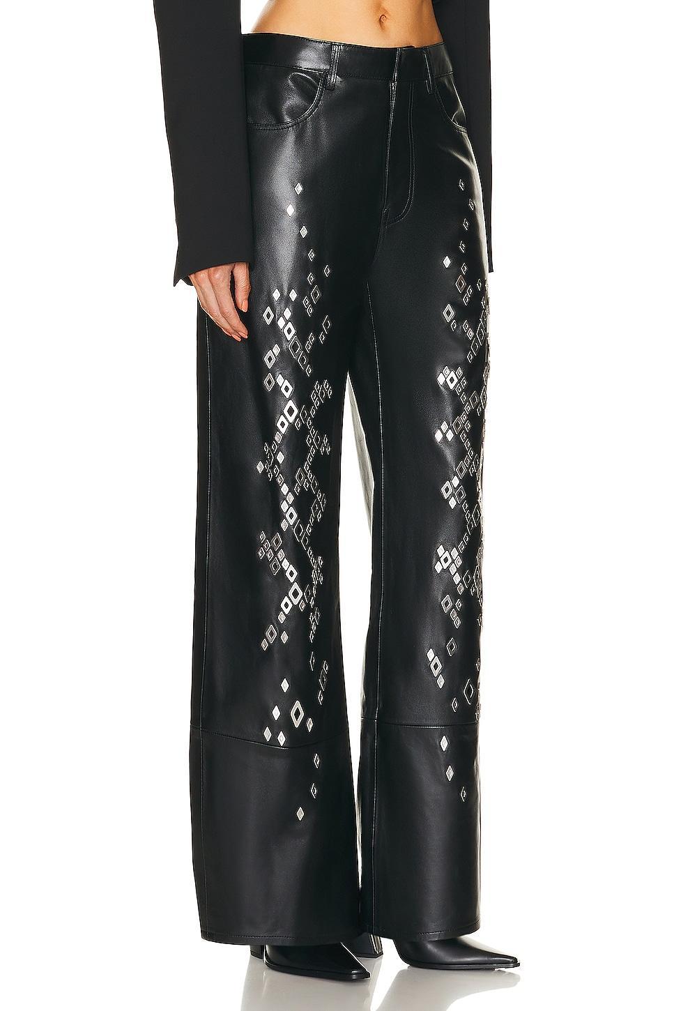 Dion Lee Studded Snakeskin Pant Product Image
