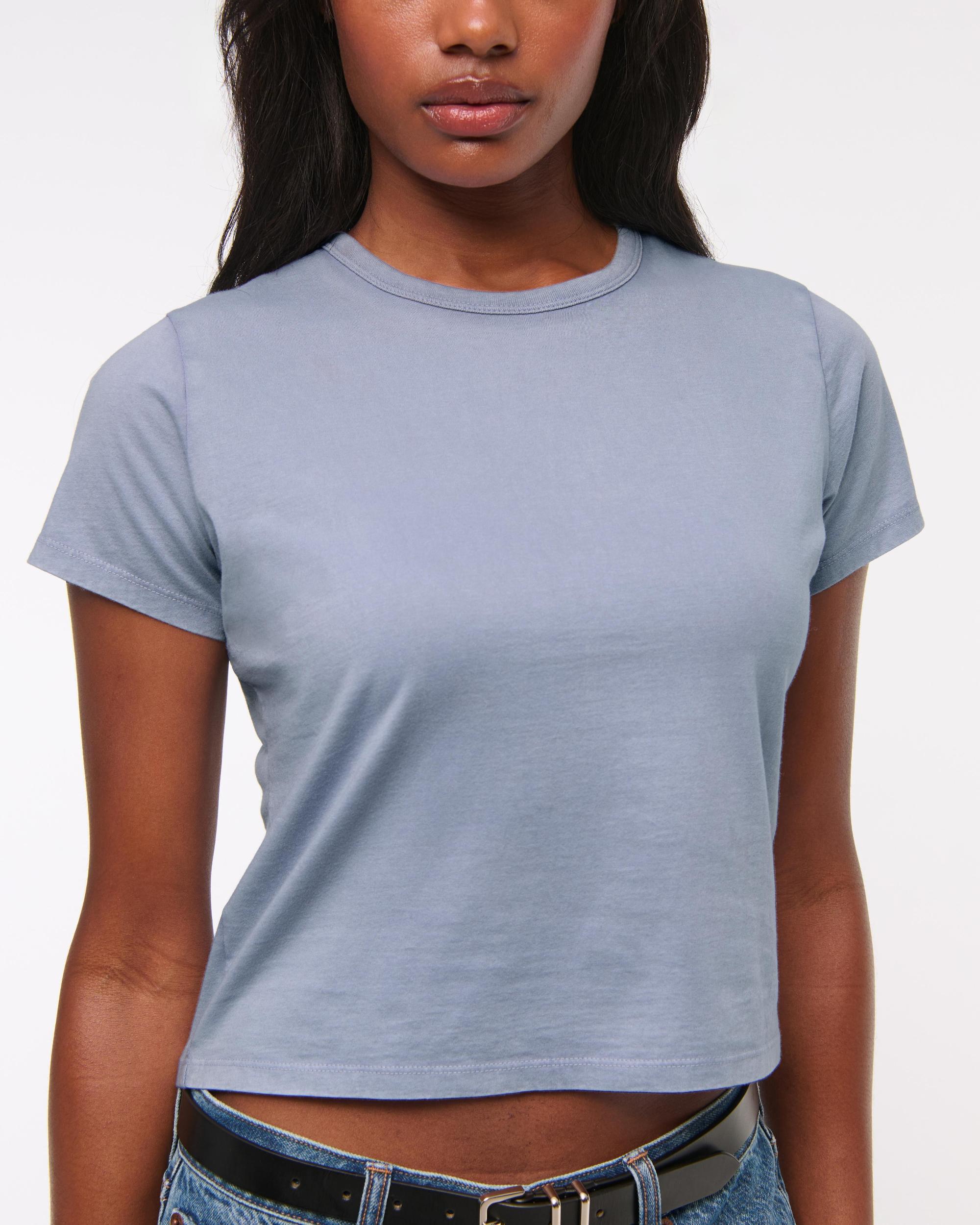 Essential Polished Body-Skimming Tee Product Image