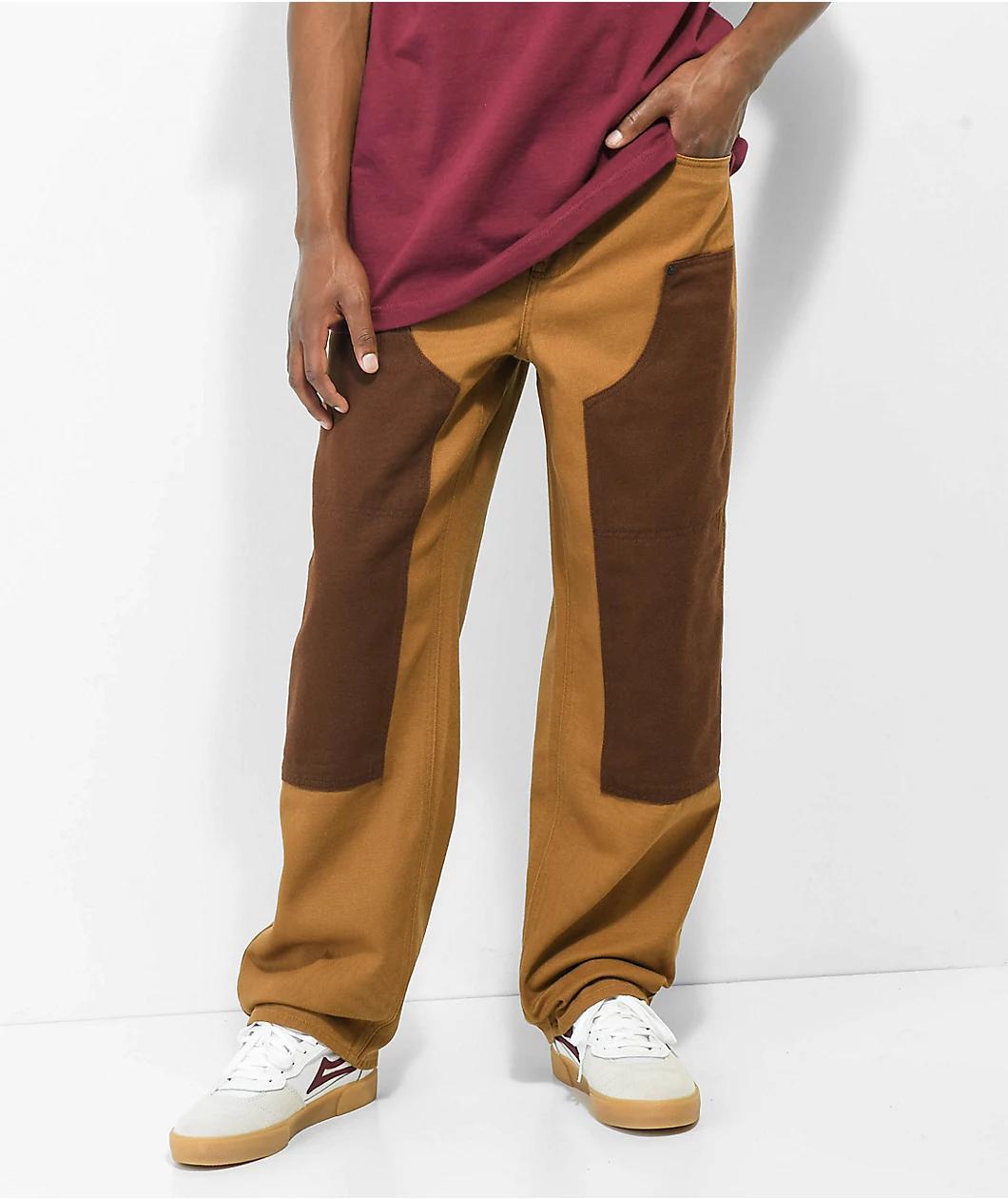Empyre Double Knee Tobacco Skate Jeans Product Image