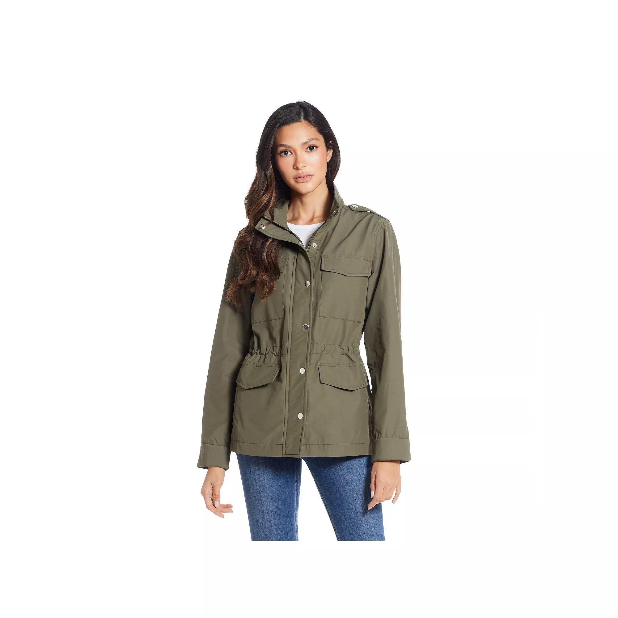 Women's Weathercast Utility Jacket, Size: Medium, Hazelnut Product Image