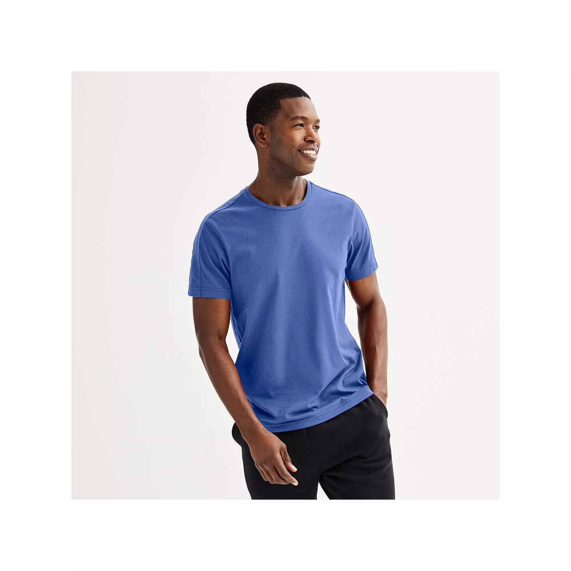 Men's Tek Gear® Essential Gear Tee, Size: Small, Mineral Black Product Image
