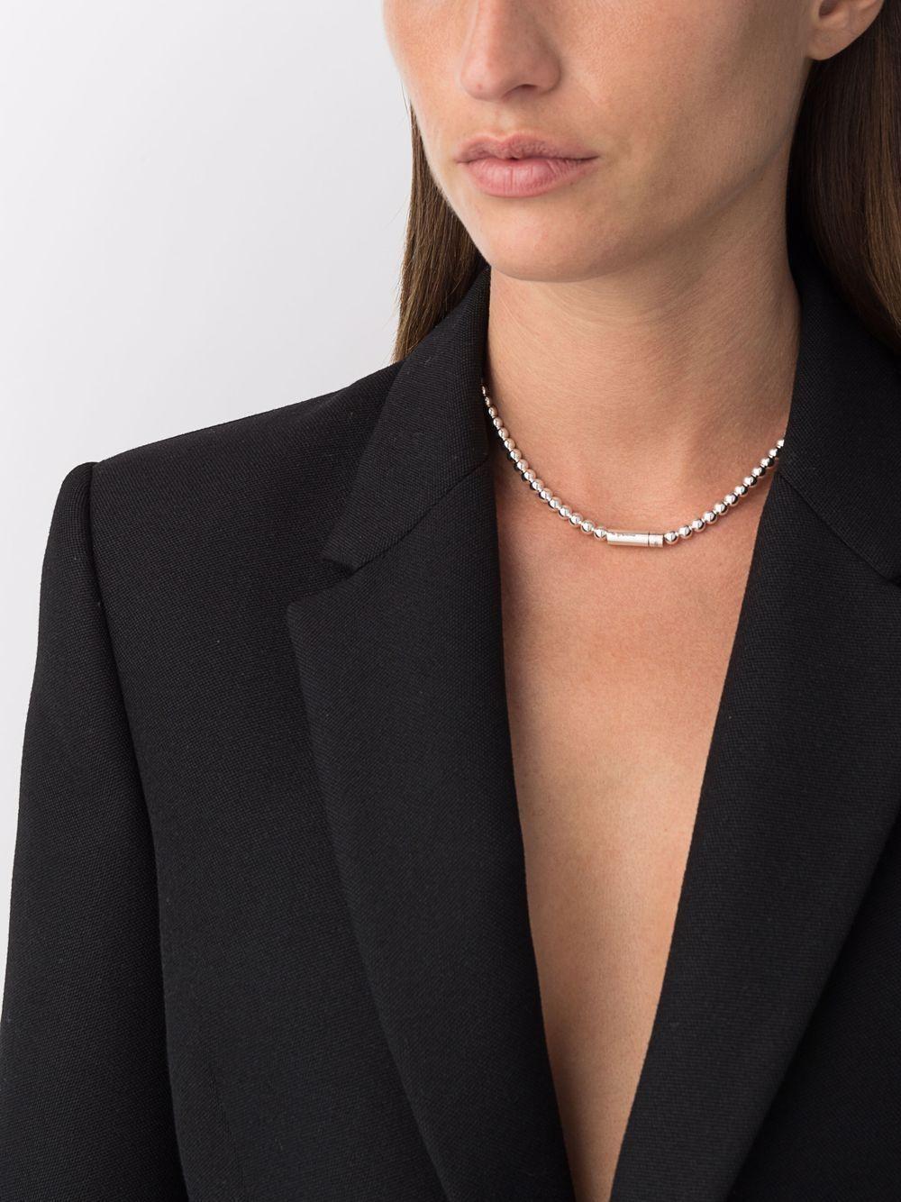 51g polished beaded necklace Product Image