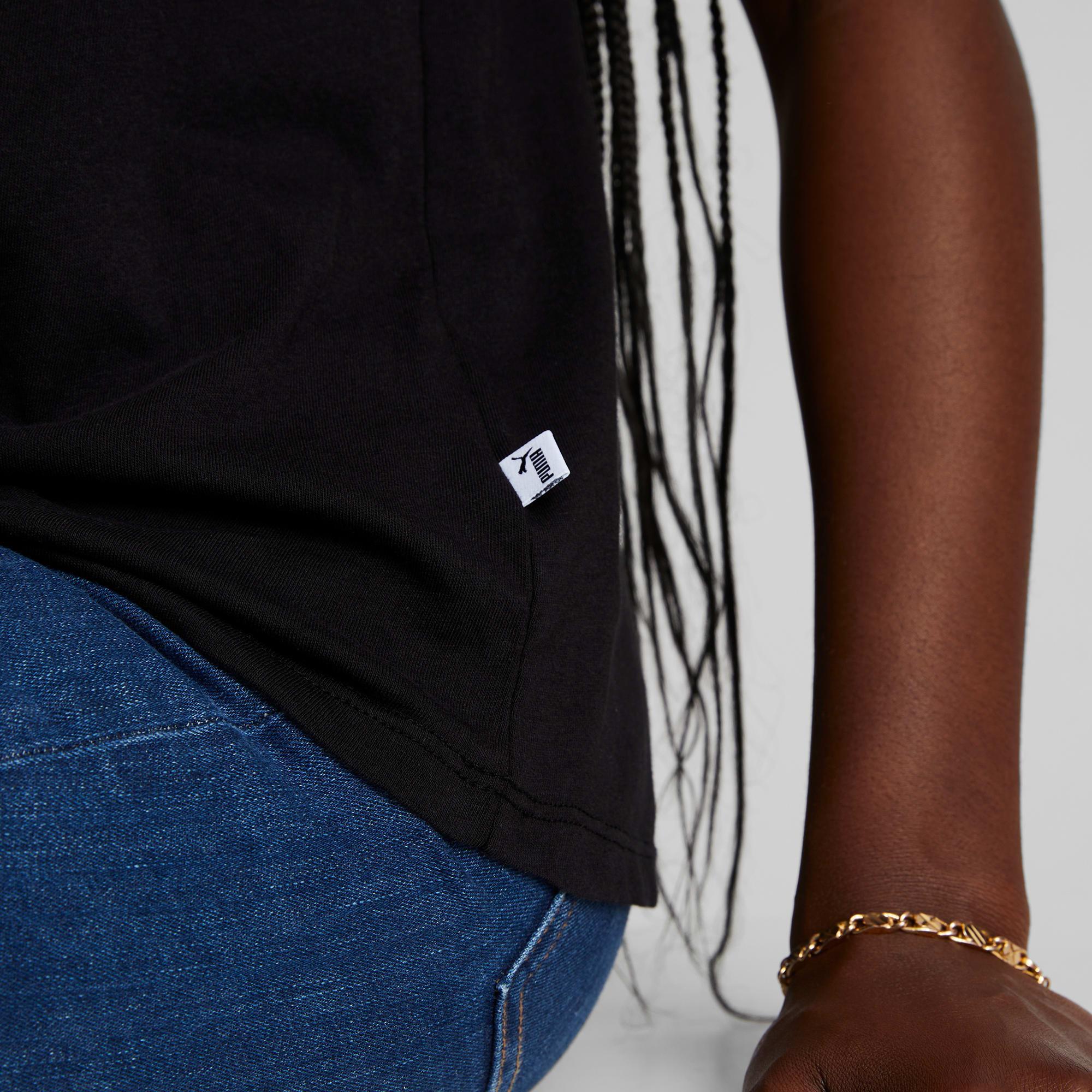 PUMA Line Up Script Women's Tee Product Image