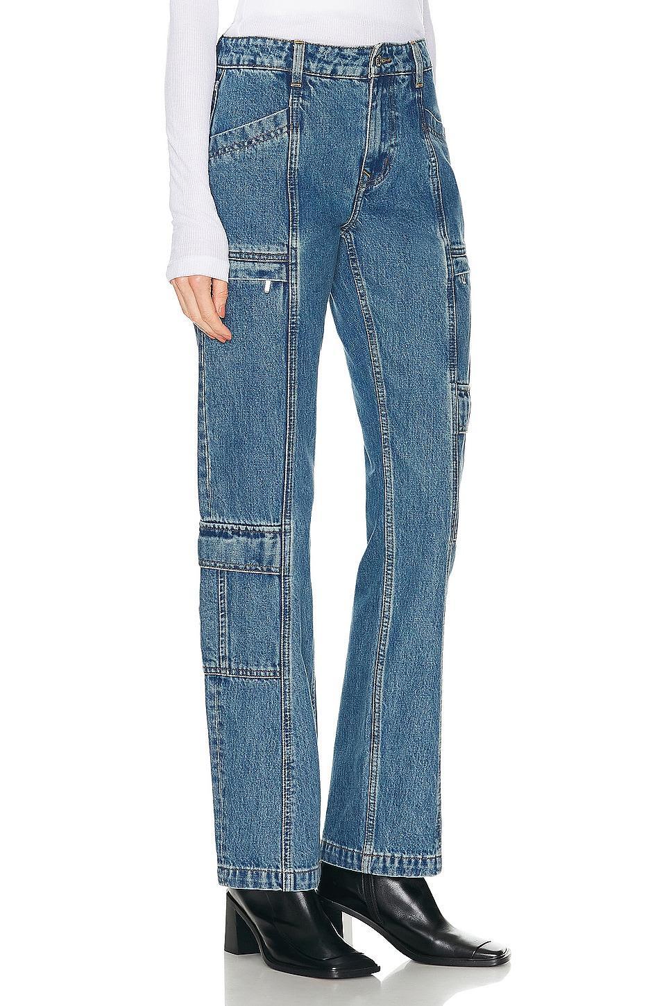 Naomi Low Rise Slim Cargo GRLFRND Product Image