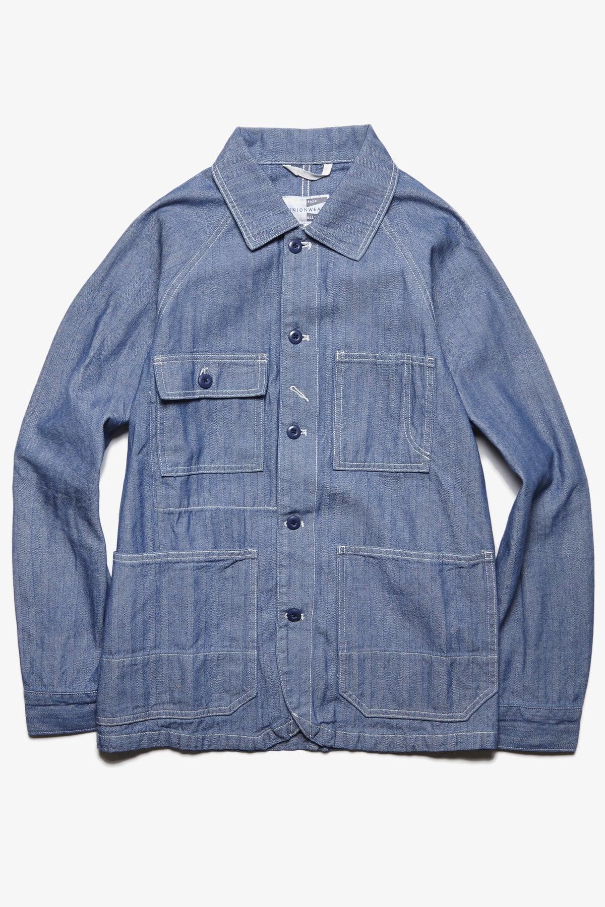 Overall Union - Workshop Chore Coat - Denim Product Image