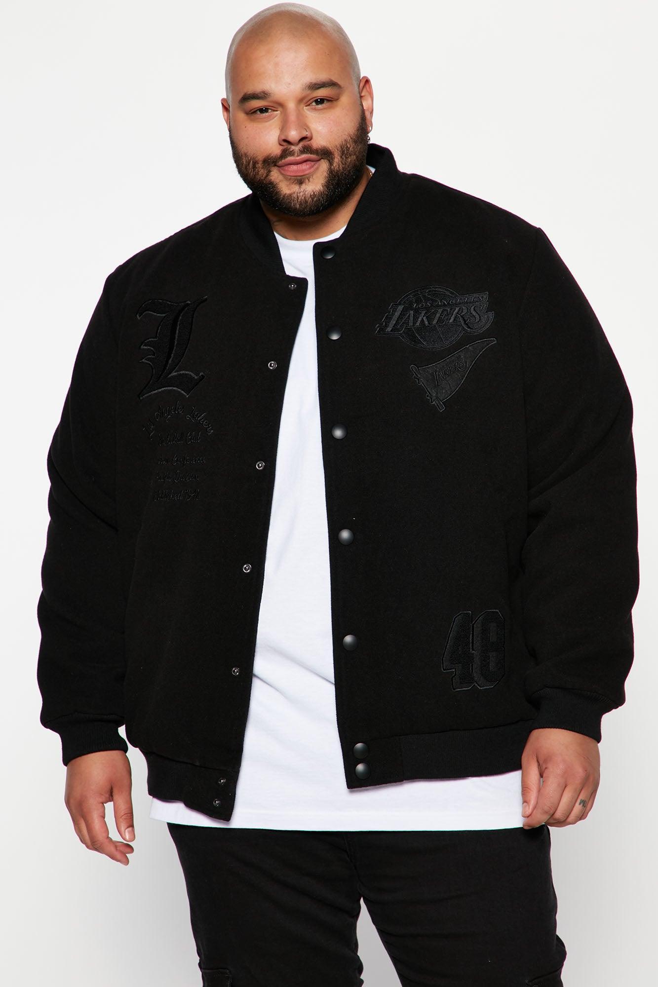 Los Angeles Lakers Varsity Jacket - Black Product Image