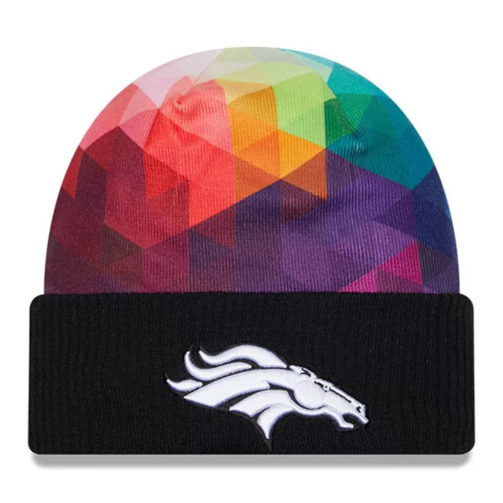 Mens New Era Denver Broncos 2023 NFL Crucial Catch Cuffed Knit Hat Product Image