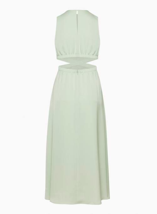 cella satin dress Product Image