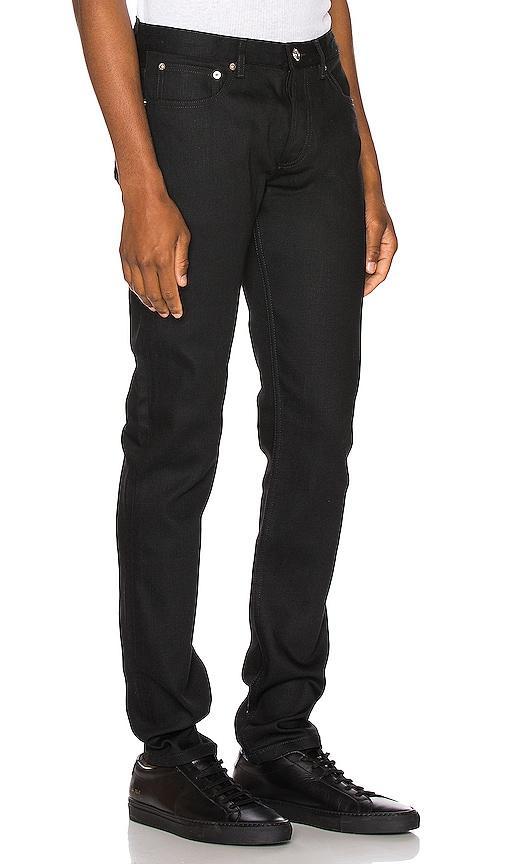 A. p.c. Petit New Standard Slim Fit Jeans in Black Product Image
