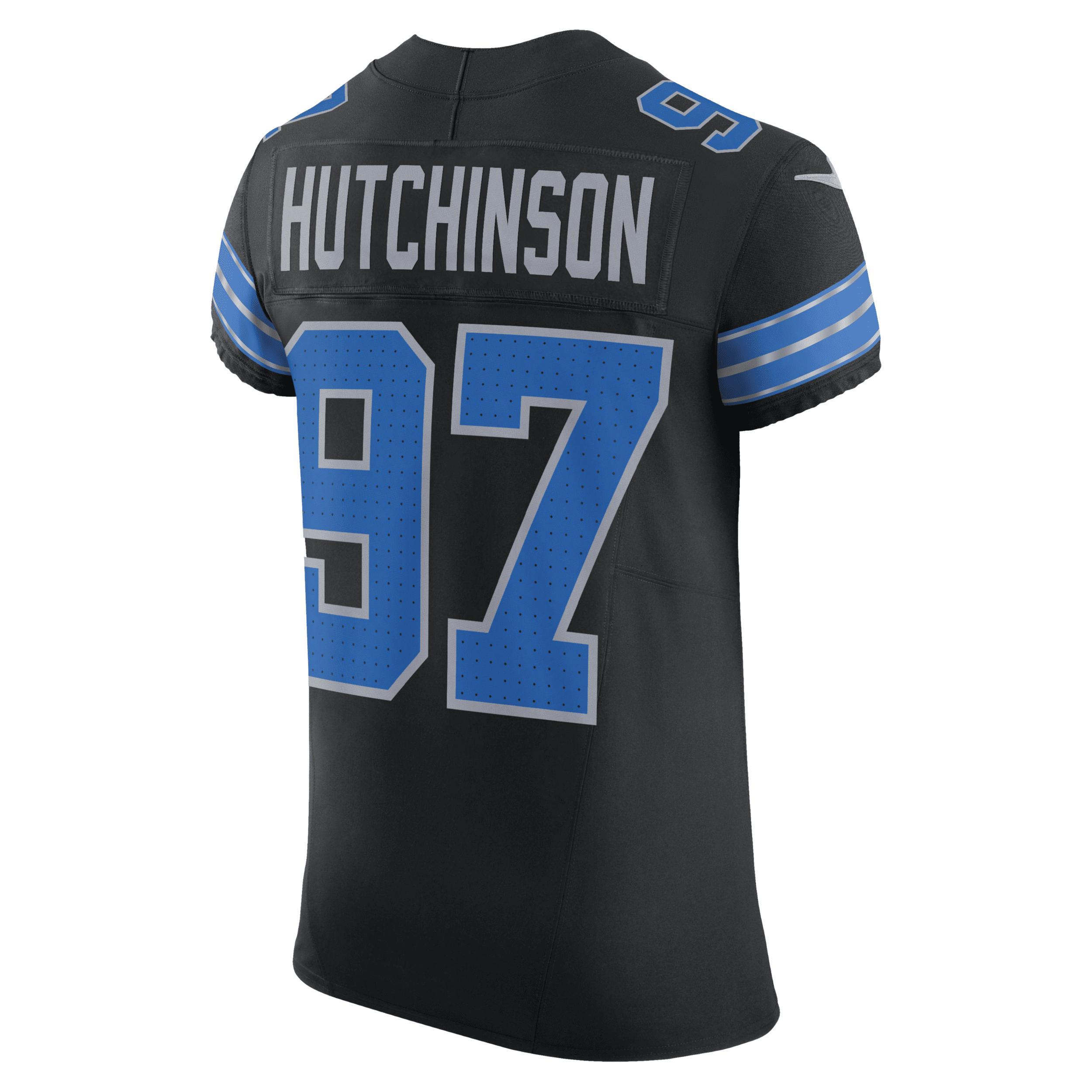 Aidan Hutchinson Detroit Lions Nike Men's Dri-FIT NFL Elite Football Jersey Product Image