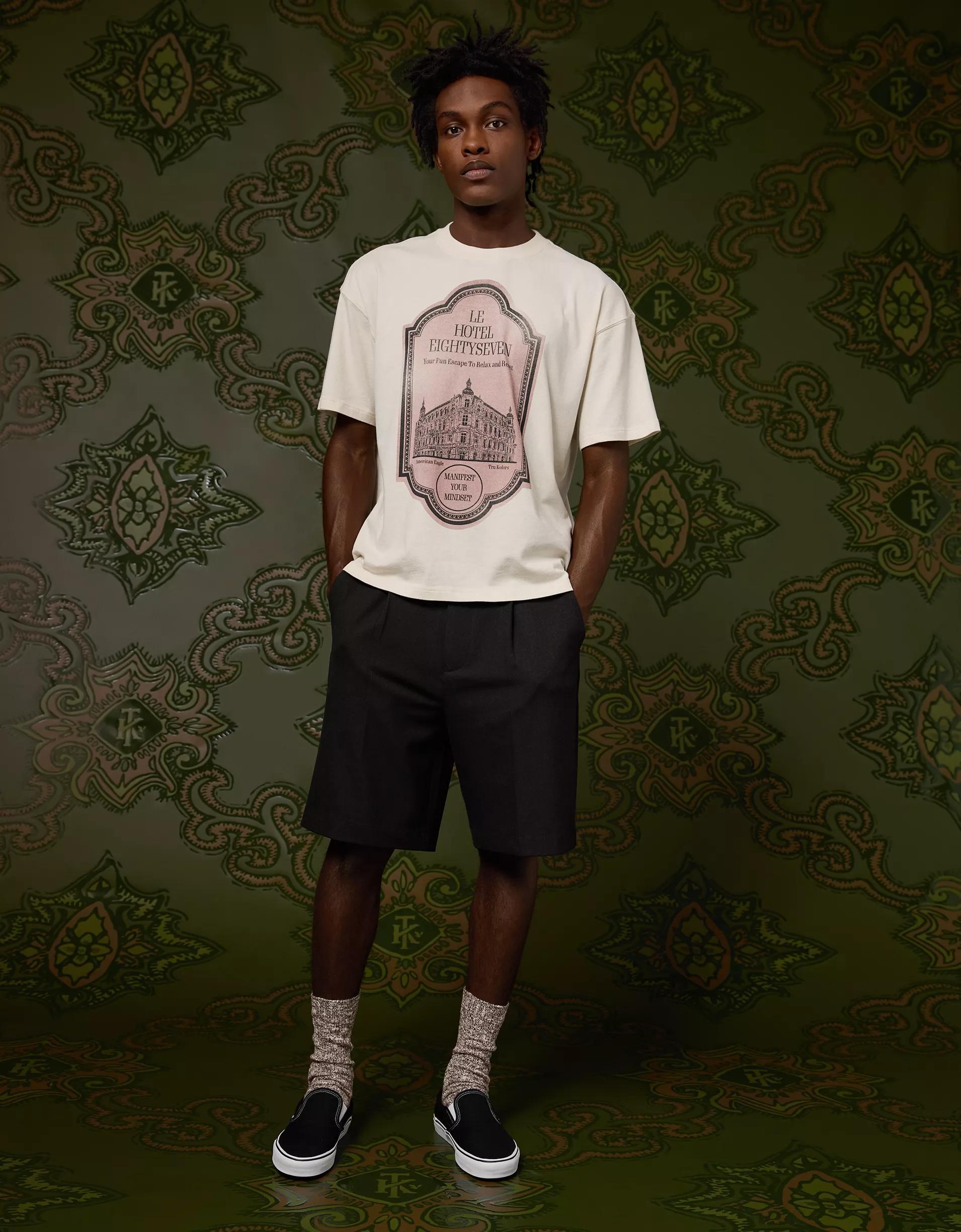 AE x Tru Kolors Hotel Graphic T-Shirt Product Image