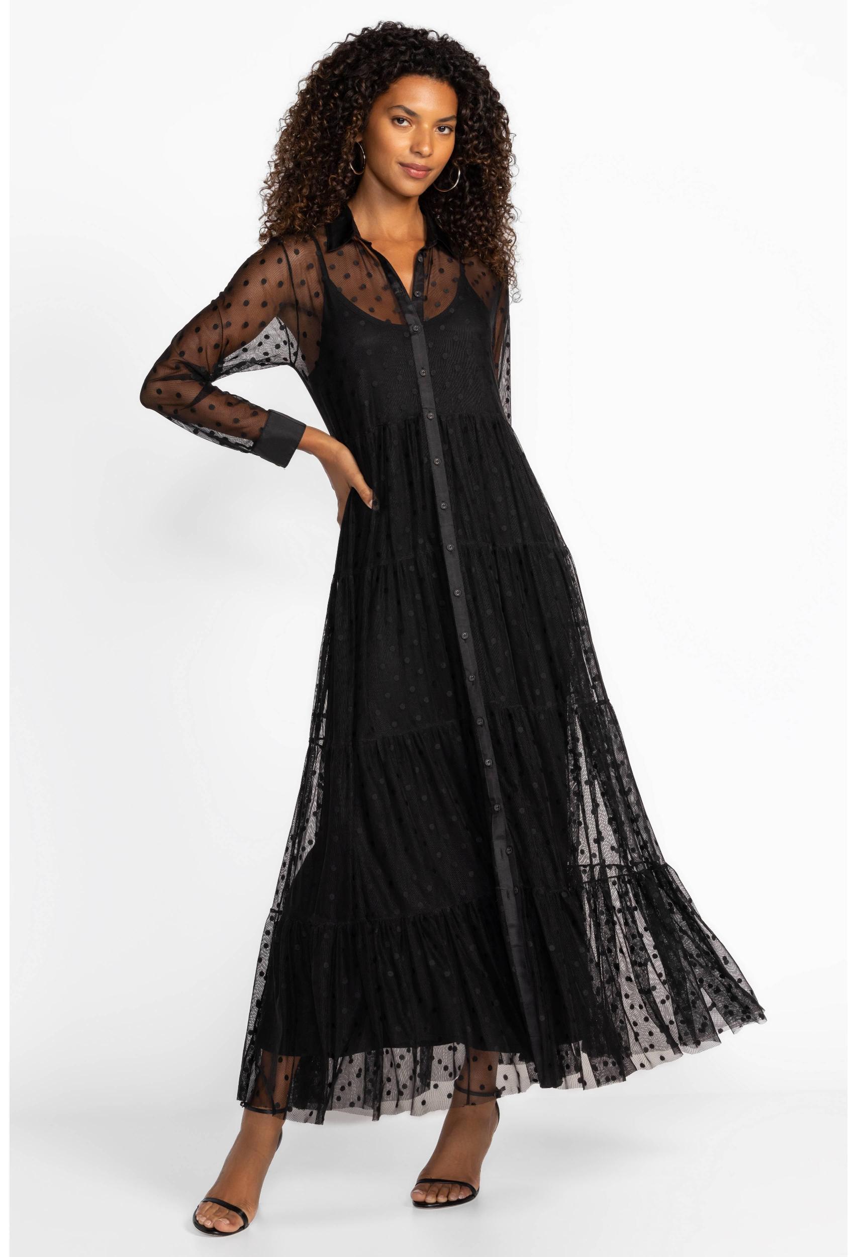 JOHNNY WAS MAZZY TIERED SHIRTDRESS -SALE Product Image