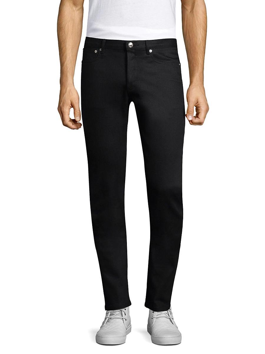 A. p.c. Petit New Standard Slim Fit Jeans in Black Product Image