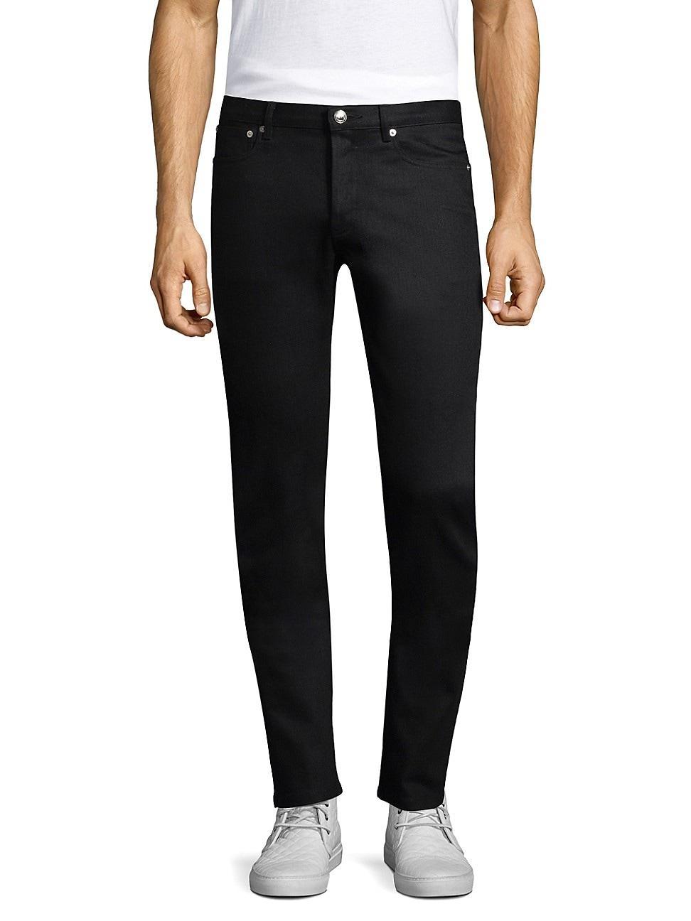 A. p.c. Petit New Standard Slim Fit Jeans in Black Product Image