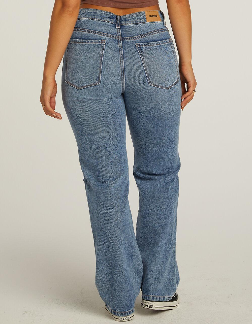 RSQ Womens High Rise Straight Leg Jeans Product Image