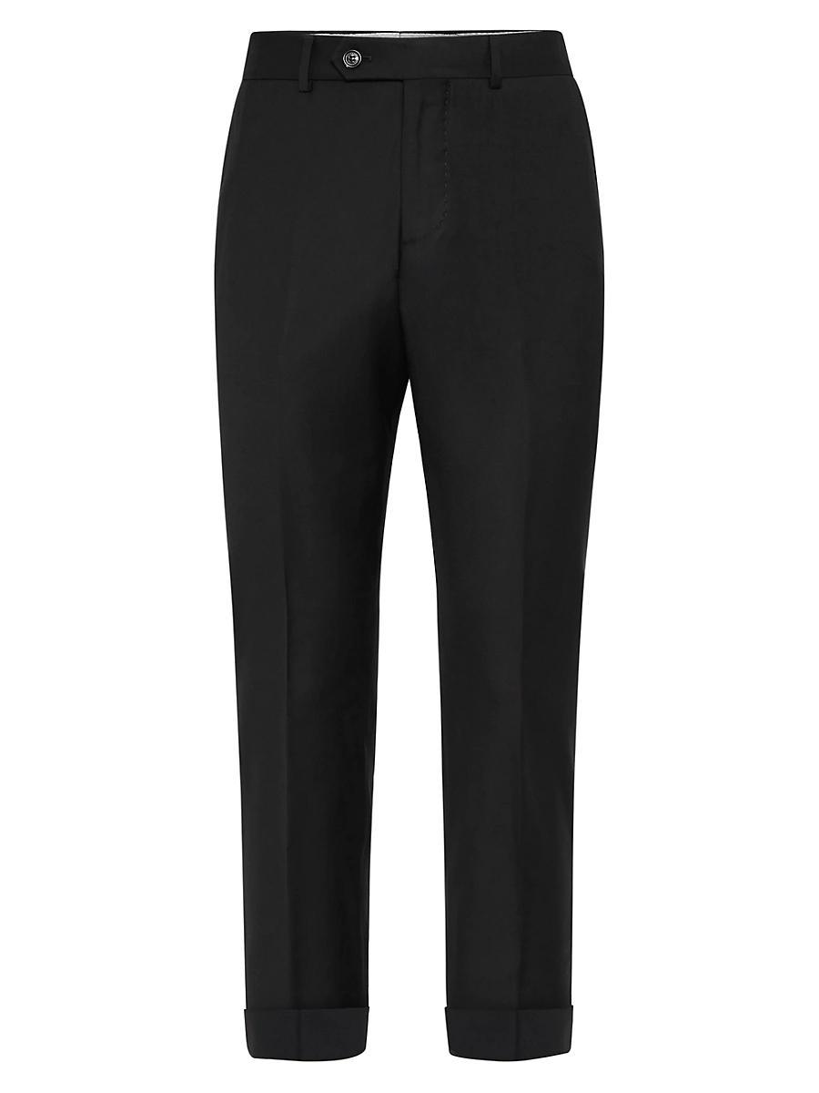 Mens Formal Fit Trousers in Super 150s Virgin Wool Product Image