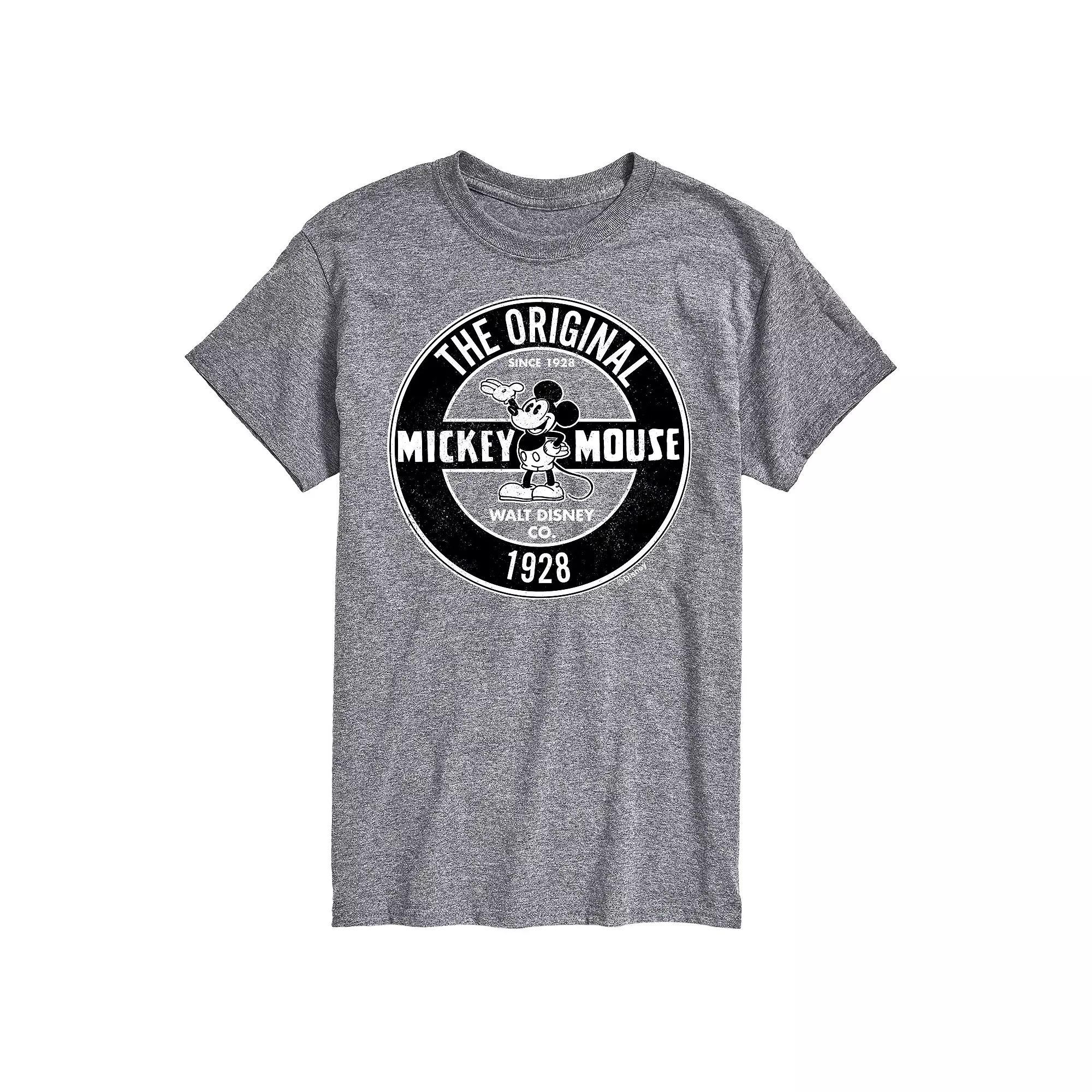 Disney's Mickey Original Men's Graphic Tee, Size: XXL, Gray Product Image