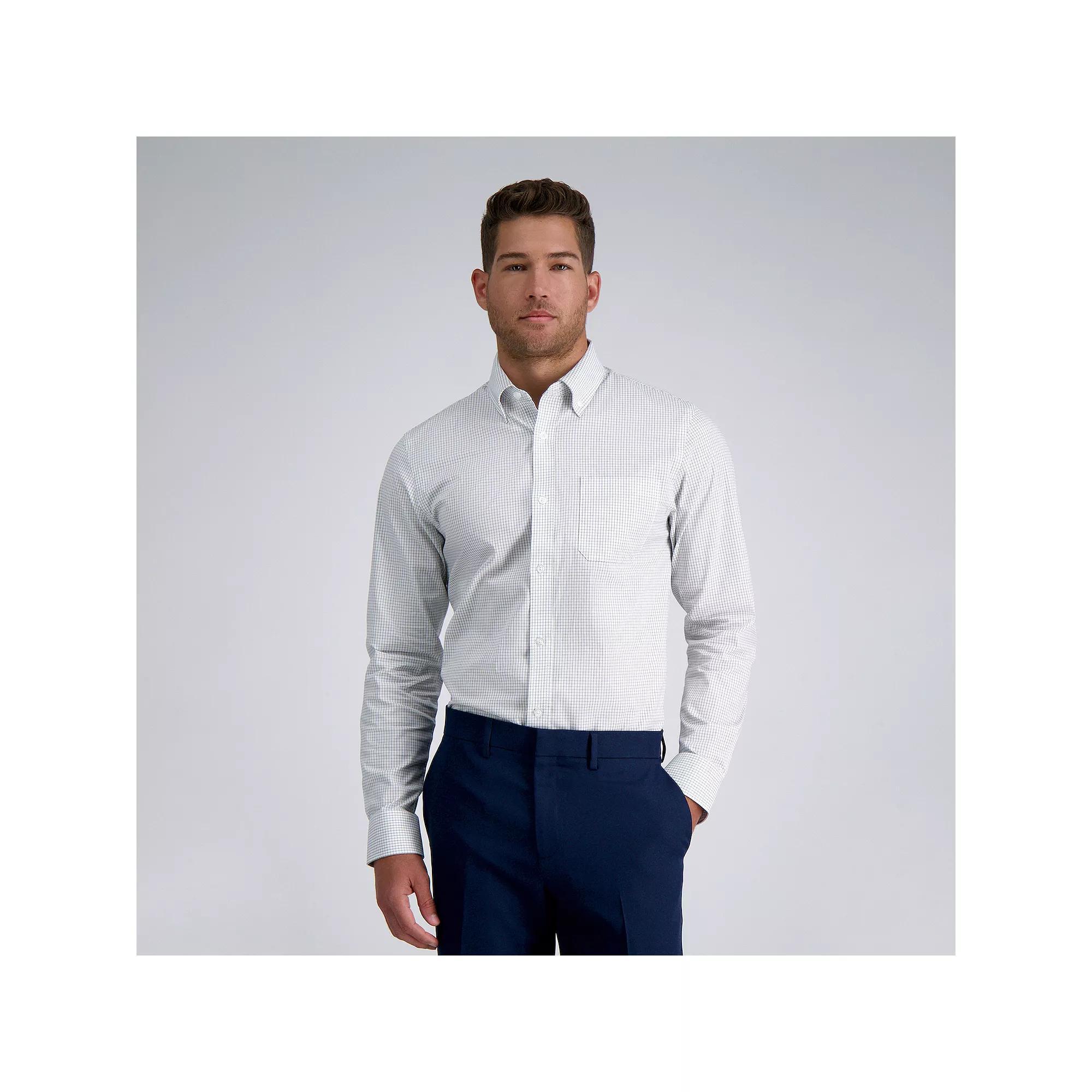 Mens Haggar Premium Comfort Slim Fit Dress Shirt Product Image