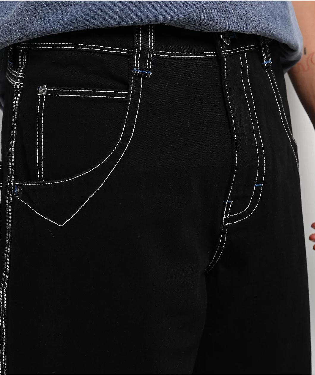 Empyre Brown Wash Ultra Loose Skate Jeans Product Image