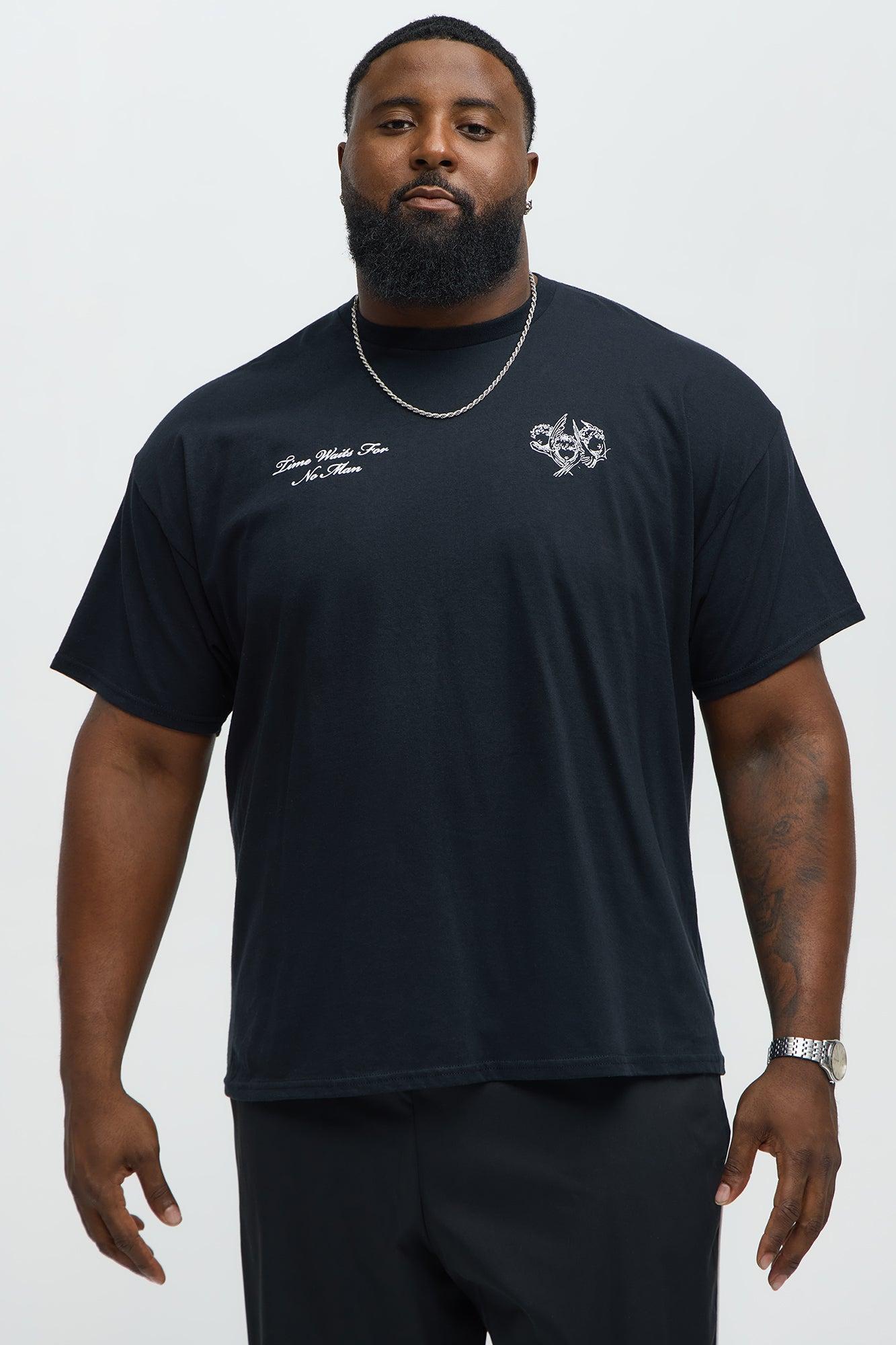 Here And Now Short Sleeve Tee - Black Product Image