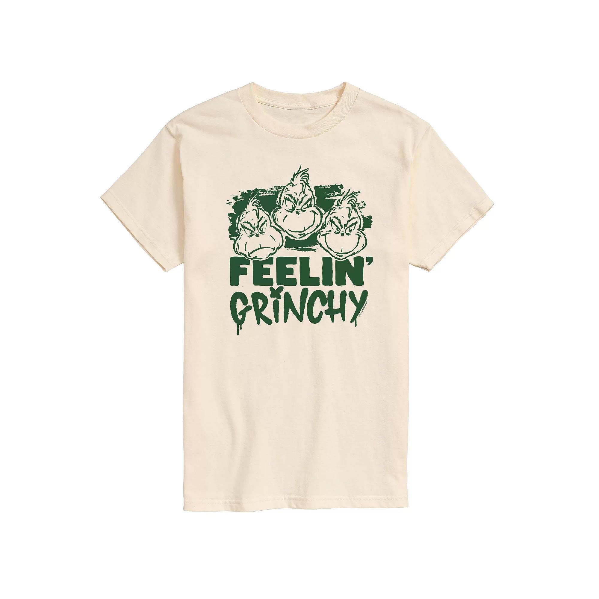 Mens Dr. Seuss Feelin Grinchy Graphic Tee Product Image