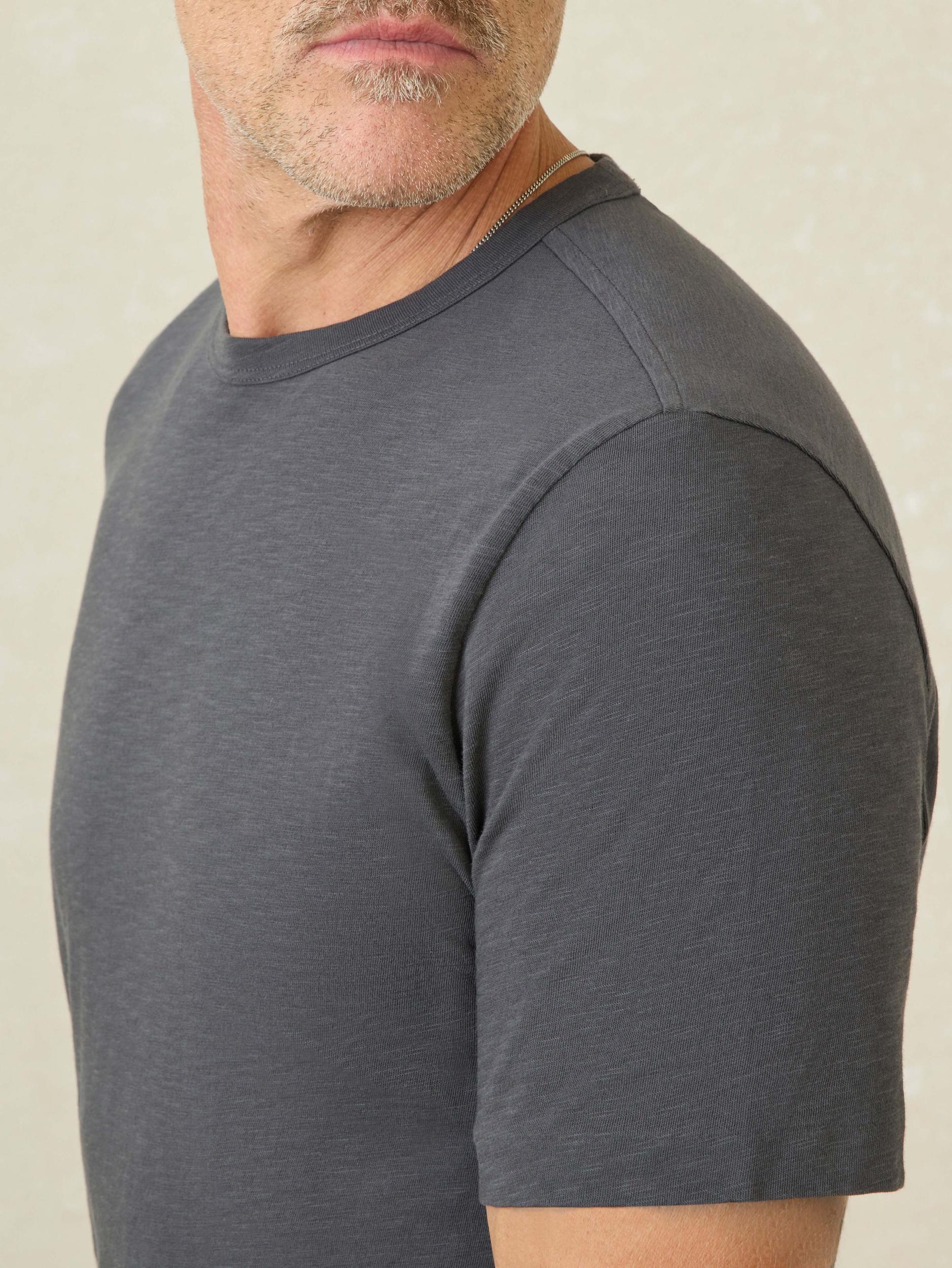 Sunwashed Tee - Graphite Male Product Image