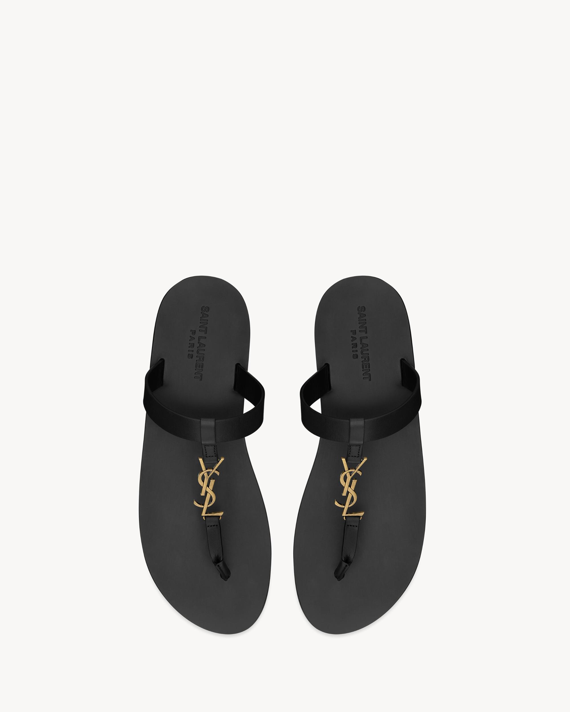 CASSANDRE slides in smooth leather Product Image