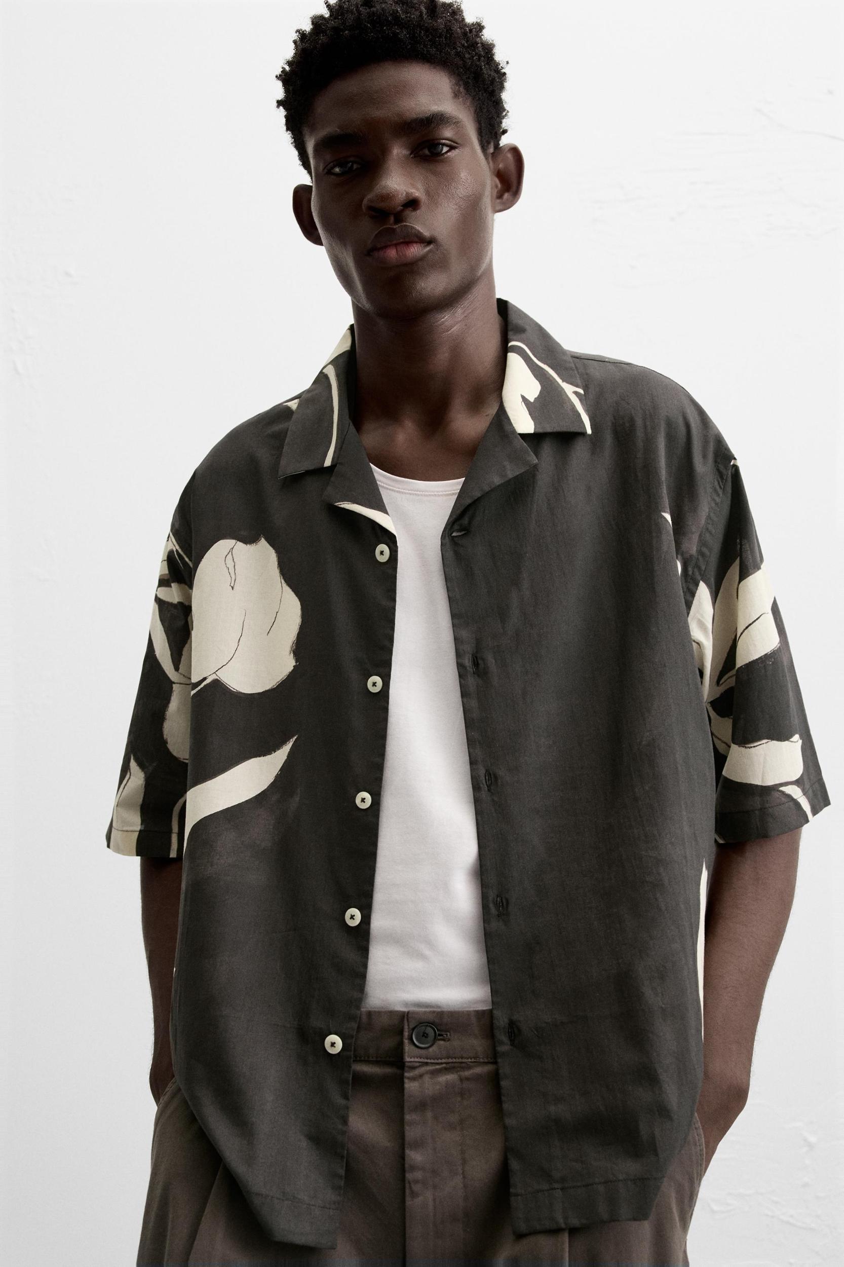 FLORAL PRINT SHIRT Product Image