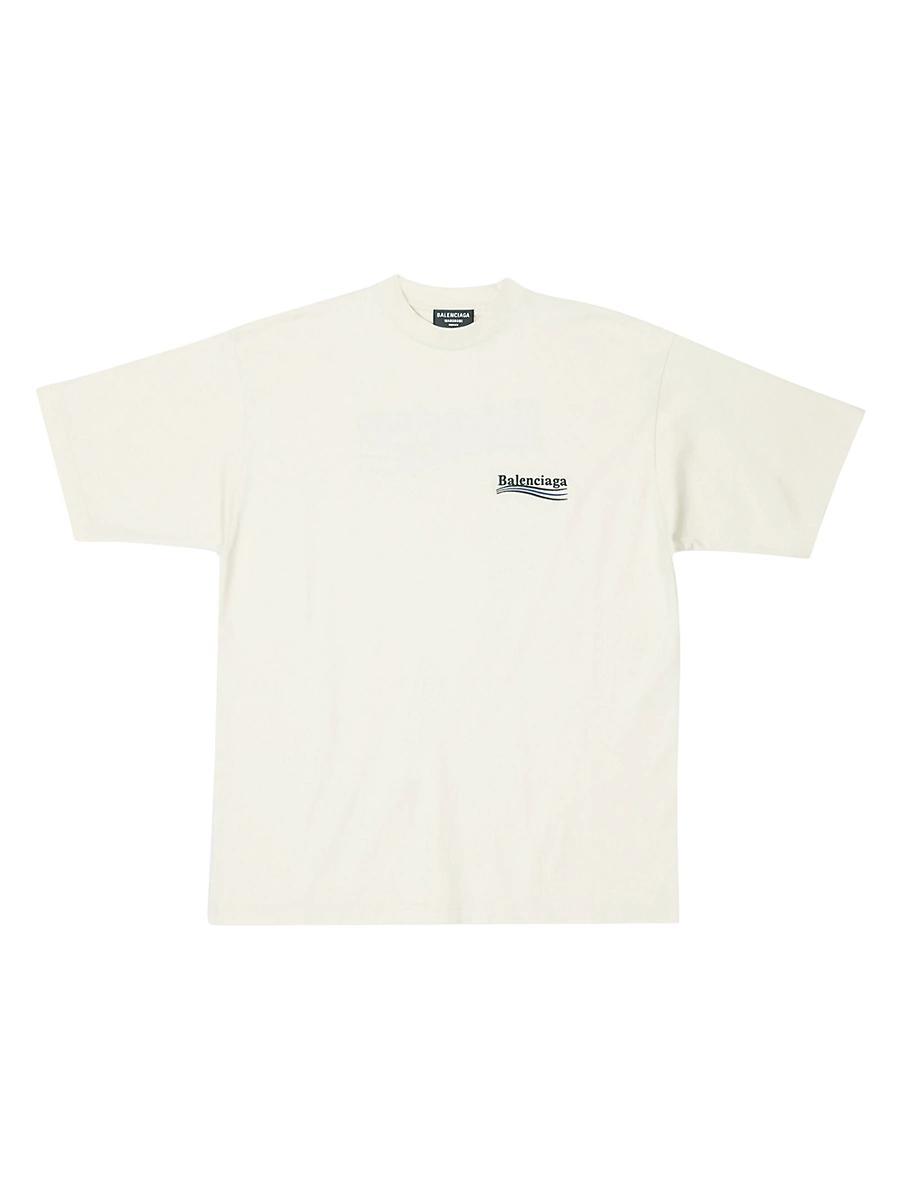 Mens Political Campaign T-Shirt Large Fit Product Image
