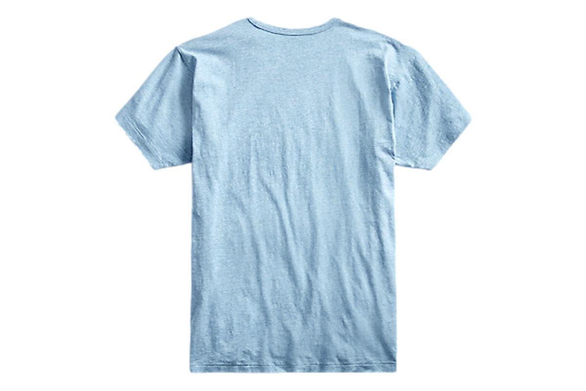 Logo Jersey T-Shirt Heather Blue Product Image