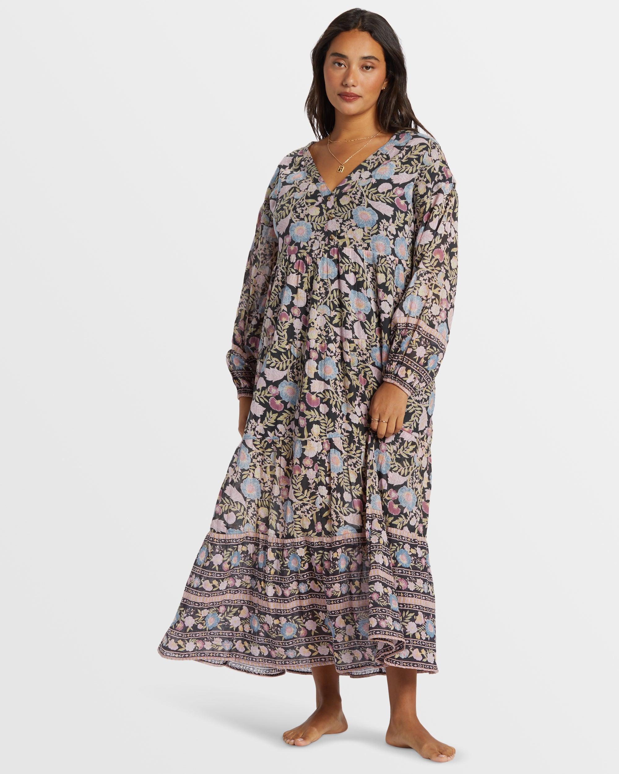 Adore You Maxi Dress - Black Sands Female Product Image