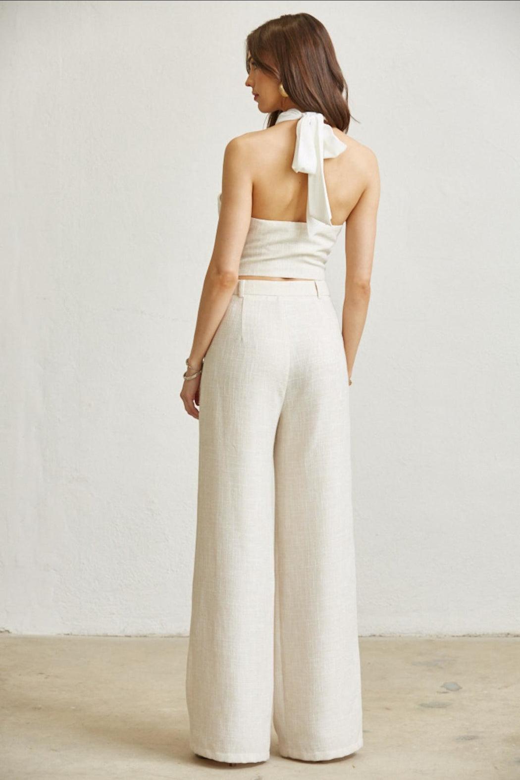 Halter-Top Pants Set Product Image