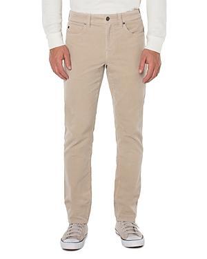 Liverpool Los Angeles Kingston Modern Slim Straight Corduroy Jeans in Oat Product Image
