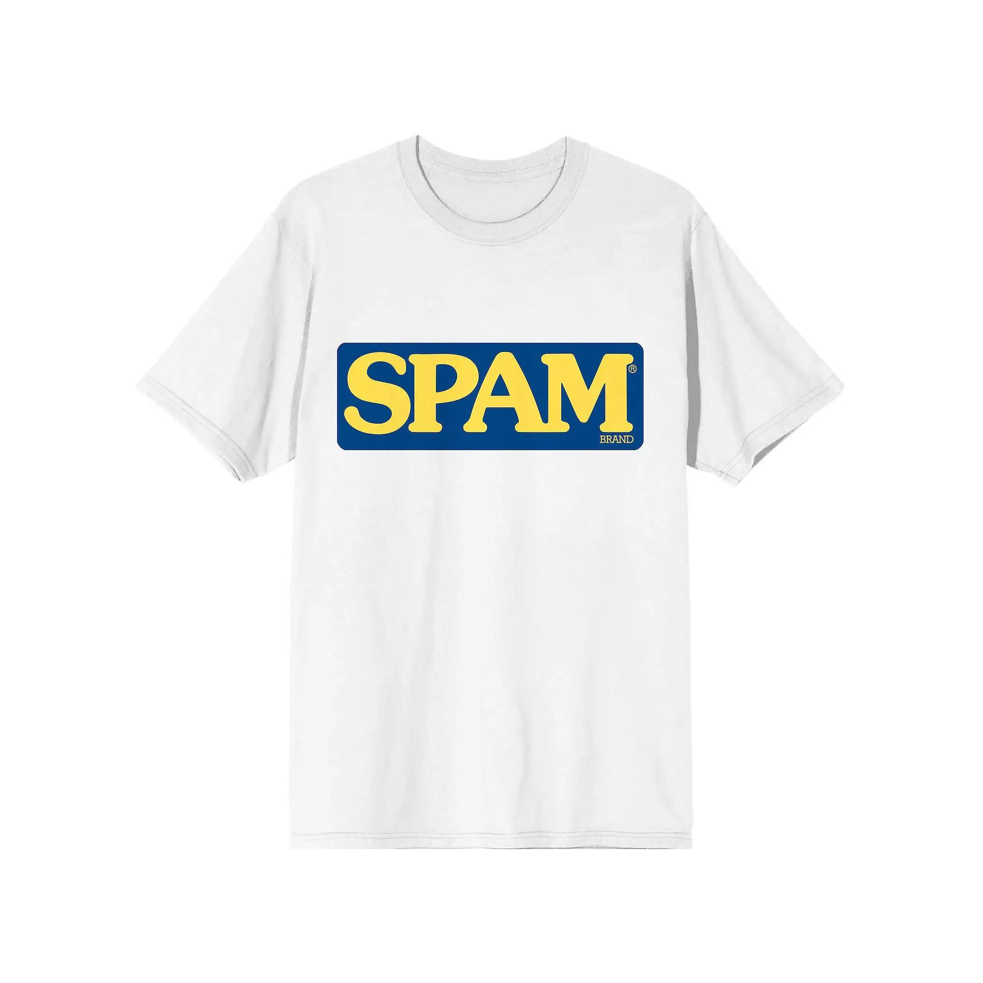 Men's Spam Logo Tee, Size: Medium, White Product Image