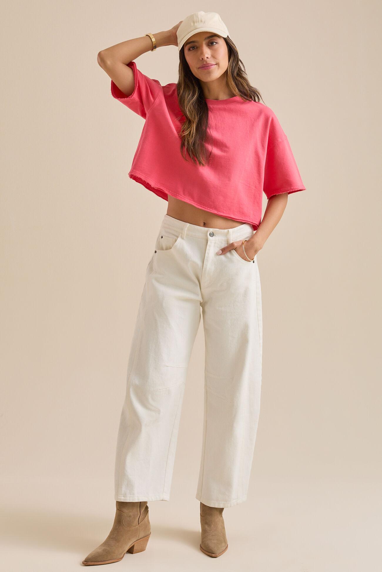 Josephine Crop Boxy Tee Product Image