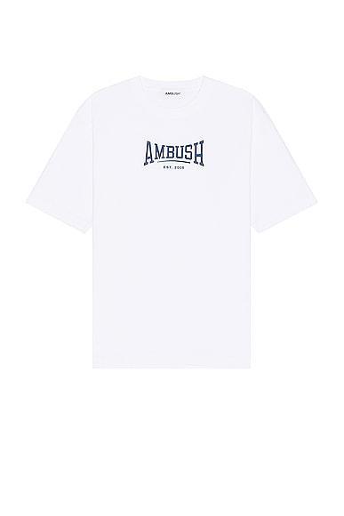 Ambush Graphic T-shirt in White Product Image