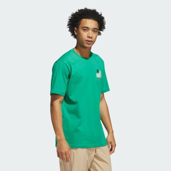 adidas Jet Set Camper Graphic Tee White 3XL Mens Product Image