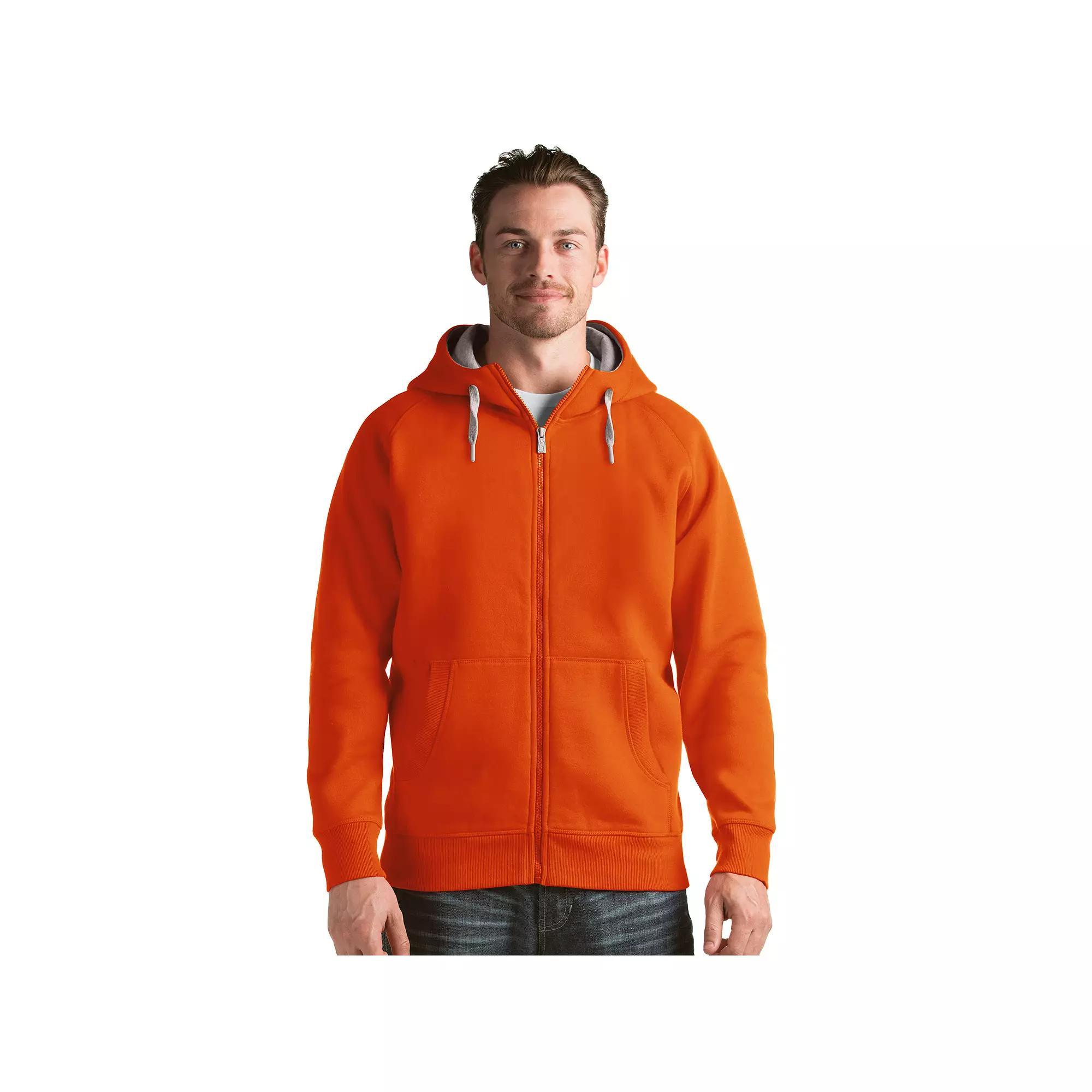 Men's Antigua Victory Full-Zip Hoodie, Size: XL, Blue Product Image