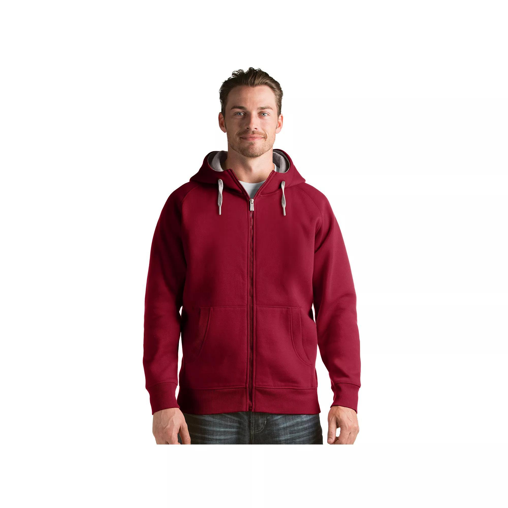Men's Antigua Victory Full-Zip Hoodie, Size: XL, Blue Product Image